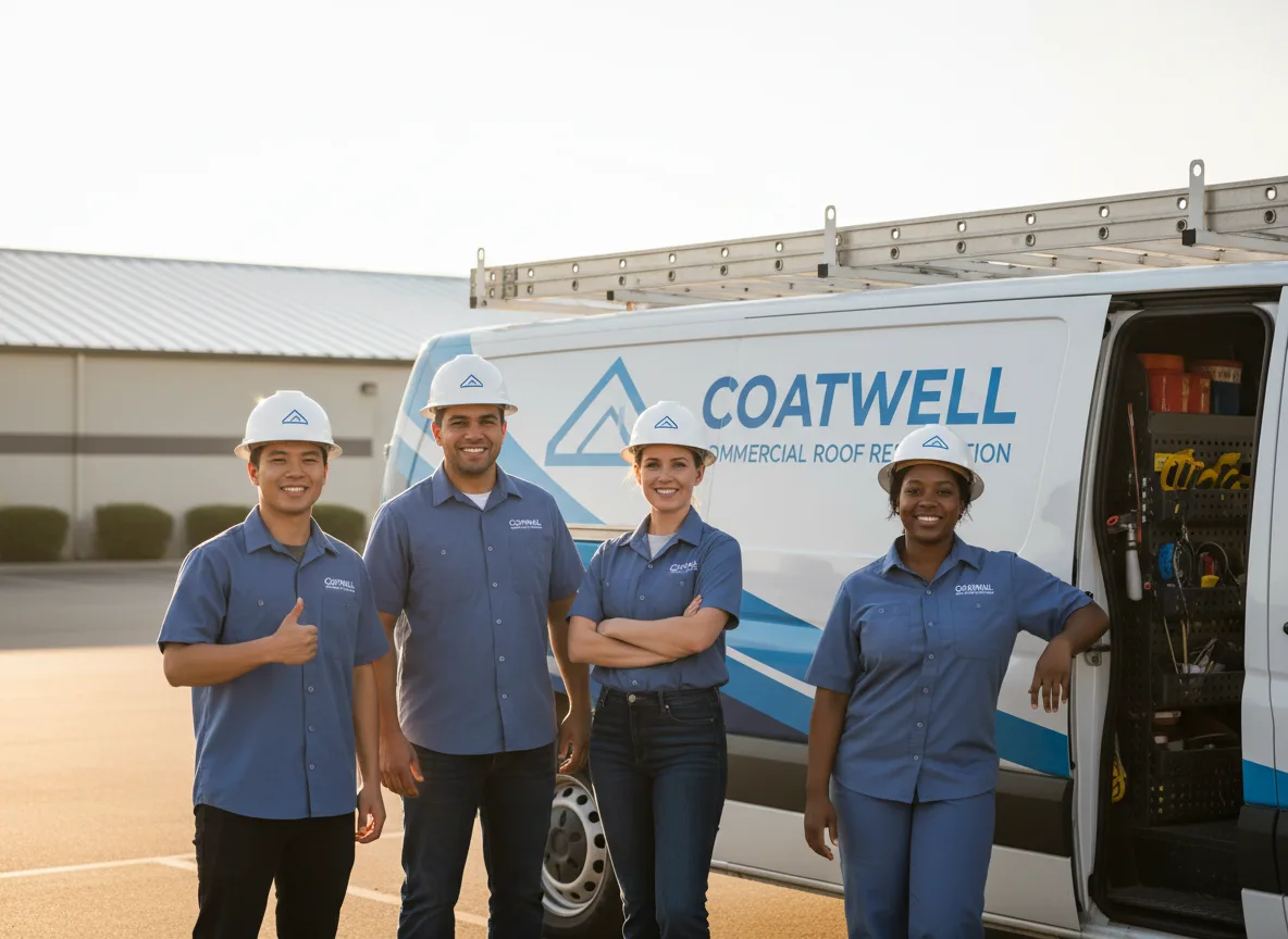 Commercial roof coating company in Tyro, VA